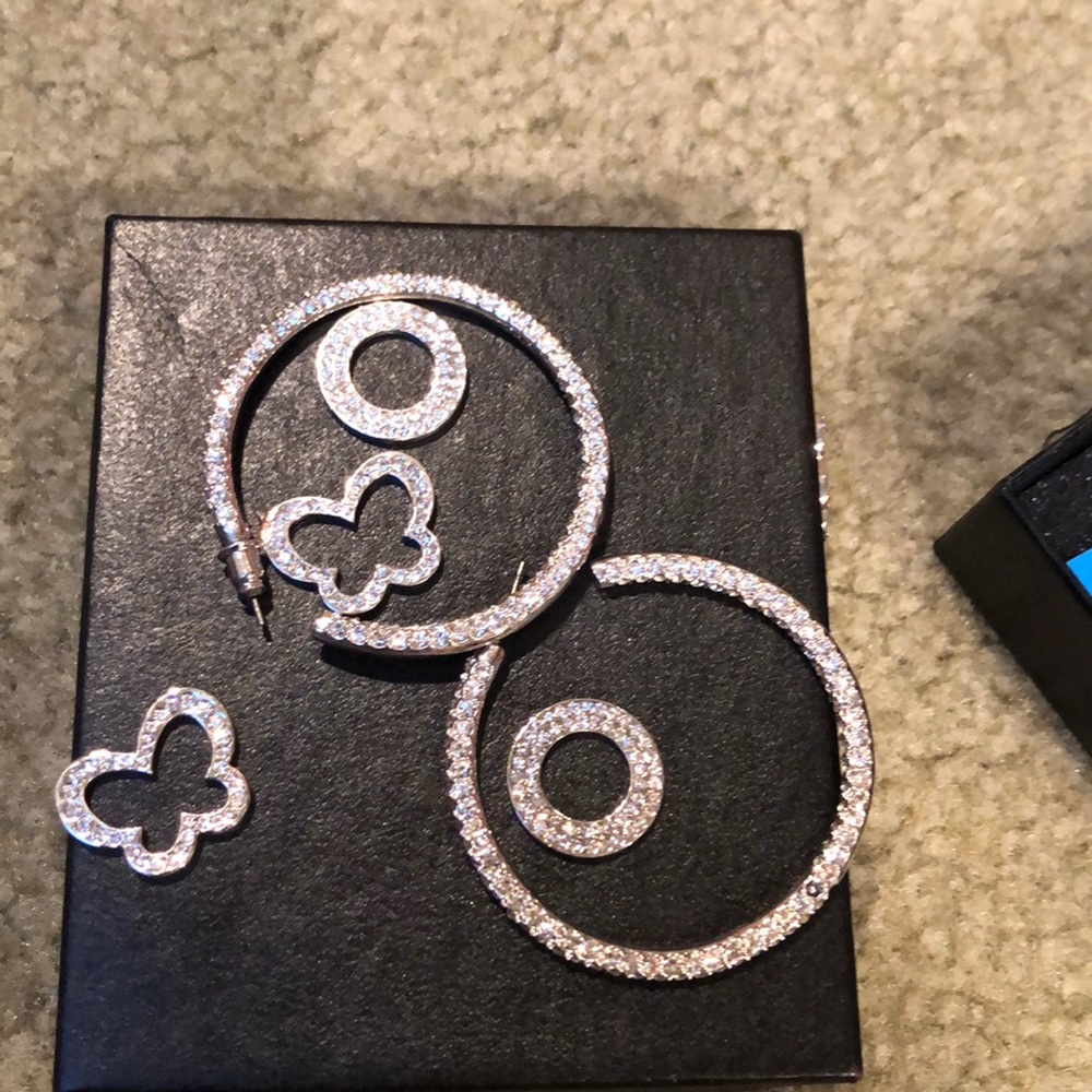 Mariah Carey collection earrings. Bought on HSN.
